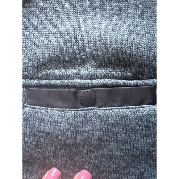 Eddie Bauer Sweater Mens XL Fleece Pullover 1/4 Zip Pockets Spring Warm-Up - Picture 4 of 6